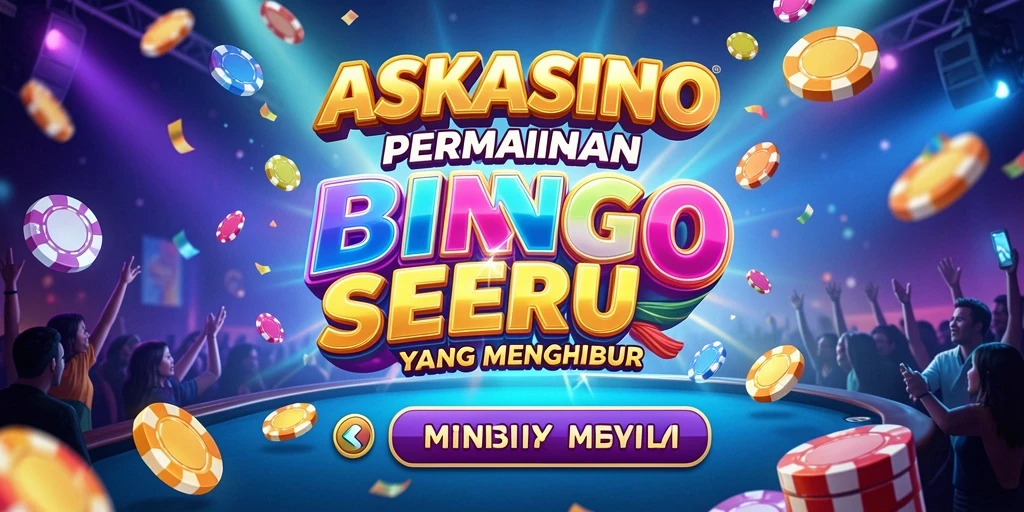 Tangkapan layar permainan ASKASINO yang menunjukkan keseruan Bingo.