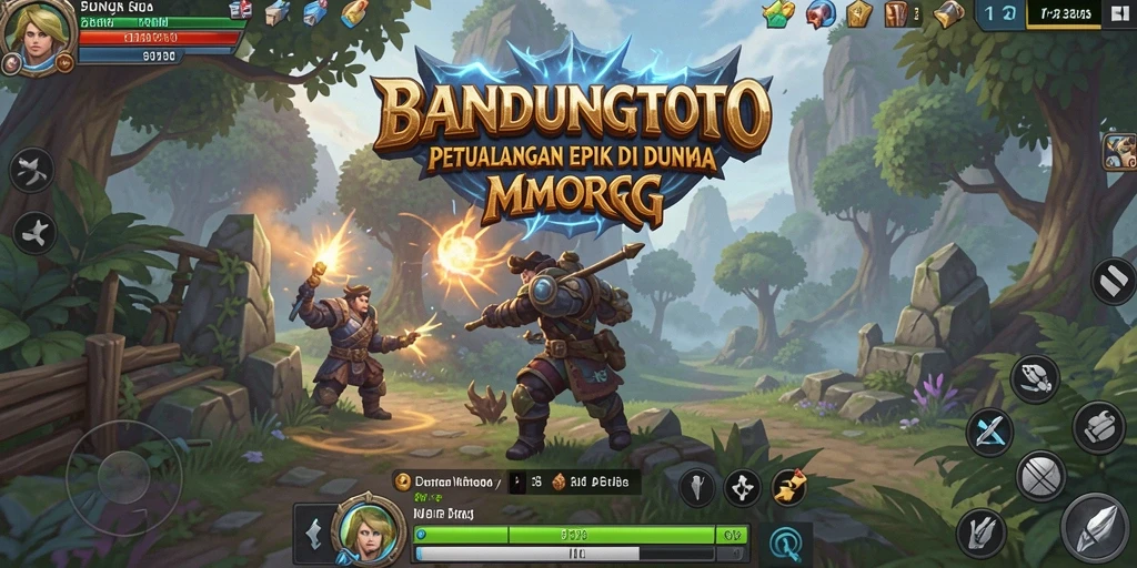 Gameplay seru dalam BANDUNGTOTO dengan aksi petualangan yang mendebarkan.