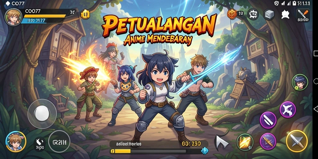 Tampilan menakjubkan dari gameplay COO77 yang memukau.