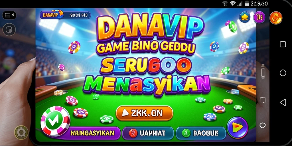 Tampilan gameplay Bingo yang menarik dan interaktif.