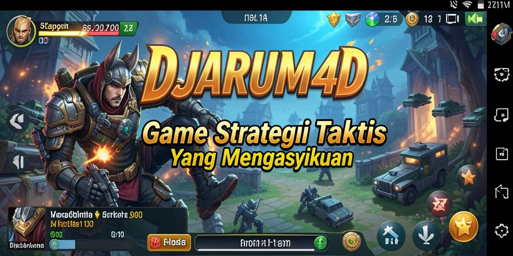 Gameplay menegangkan dalam DJARUM4D yang menuntut strategi cerdas.