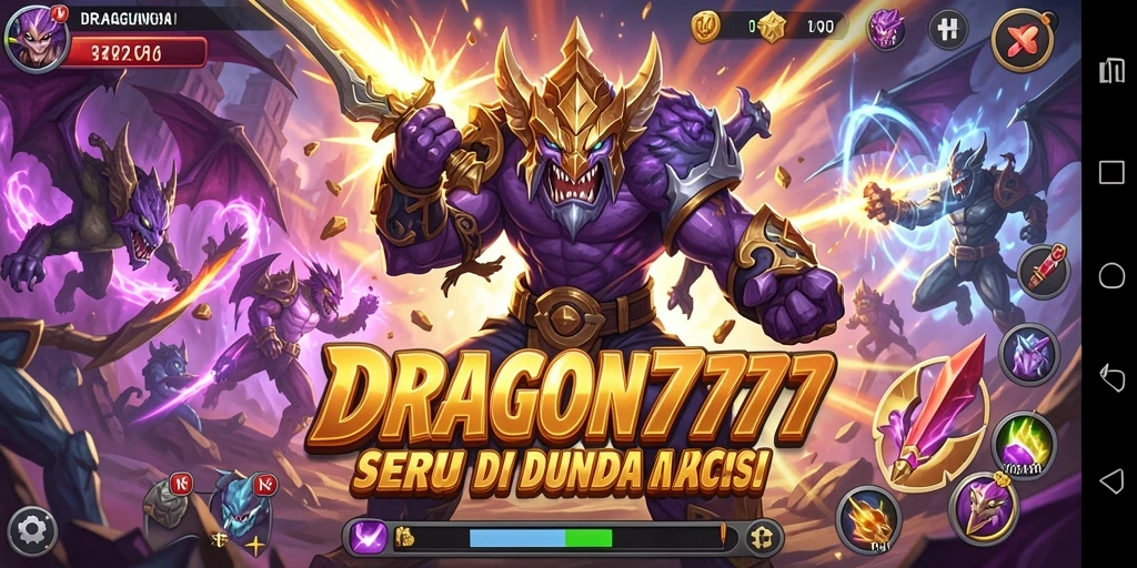 Screenshot gameplay DRAGON777 yang menampilkan aksi seru dan grafis menawan.