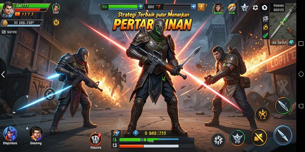 Tampilan gameplay strategis yang mengesankan di GM777.