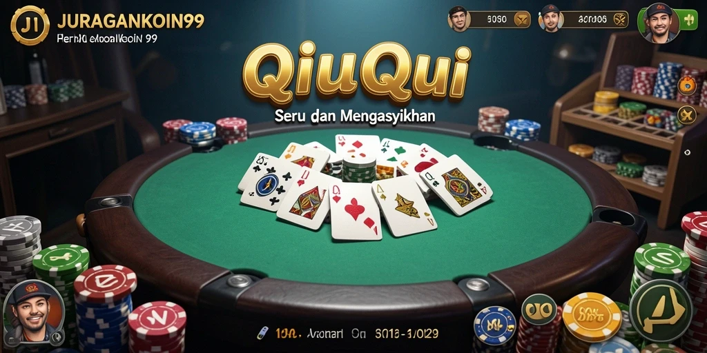 Screenshot gameplay QiuQiu dari JURAGANKOIN99 yang menarik dan menantang.