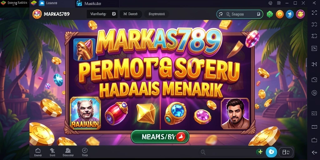 Screenshot gameplay seru dari aplikasi Slot MARKAS789.