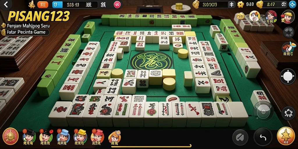 Tampilan gameplay PISANG123 yang menantang dan seru.