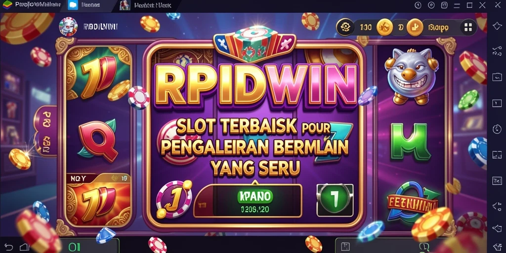Menampilkan gameplay mendebarkan dari RPIDWIN di dunia Slot.