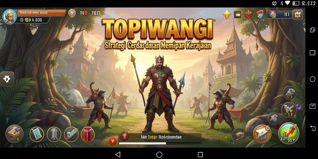 Gameplay seru dan mendebarkan di TOPIWANGI.